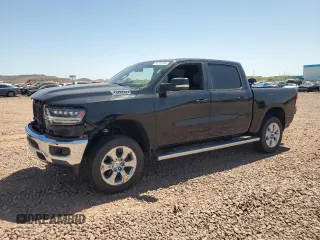 2021 Ram 1500 Big Horn z VIN 1C6RREFM7MN712008, wystawiony jako Copart lot #52767385 z przebiegiem 122 906 mil mil oraz Szkoda całkowita • Salvage title. Historia ofert i sprzedaży dostępna na DreamBid. Obrazek 1.