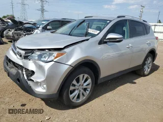 2014 Toyota RAV4 Limited with VIN 2T3DFREV6EW177020, listed as a Copart auction lot 63324885 with 50,551 mi miles and Salvage title. Bid and sale history available at DreamBid. Image 1.