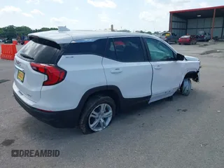 2021 GMC Terrain SLE with VIN 3GKALTEV6ML374255, listed as a IAAI auction lot 40129151 with 87,540 mi miles and . Bid and sale history available at carsss.com. Image 4.