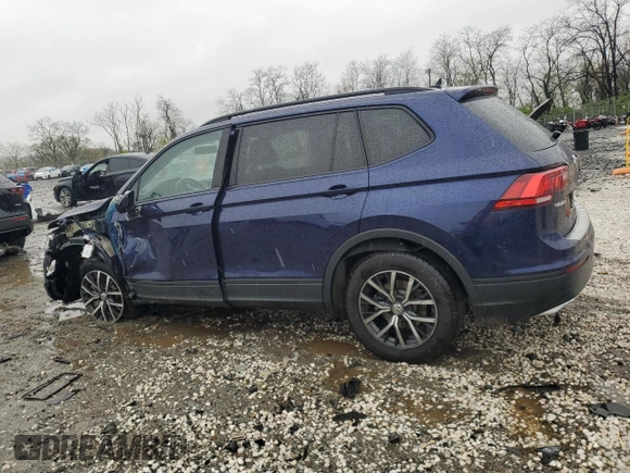 2021 Volkswagen Tiguan S с VIN 3VV0B7AX2MM041801, выставлен на аукционе Copart как лот 52803385 с пробегом 85 558 миль миль и Списание • Salvage title. История ставок и продаж доступна на DreamBid. Изображение 2.