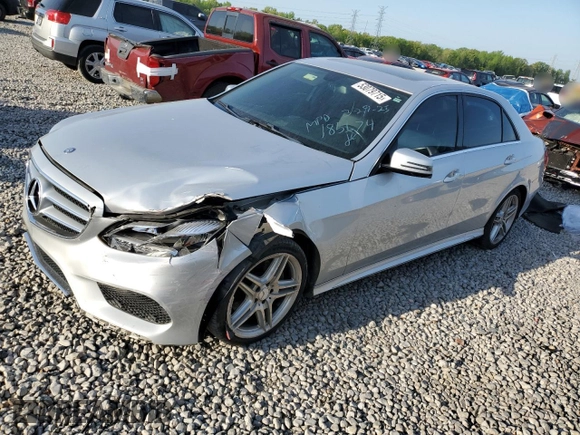 2016 Mercedes-Benz E 350 Sport with VIN WDDHF5KB7GB191935, listed as a Copart auction lot 53079715 with 138,905 mi miles and Salvage title. Bid and sale history available at DreamBid. Image 1.