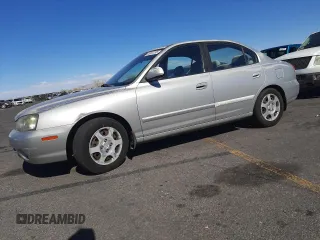 2003 Hyundai Elantra GLS z VIN KMHDN45D03U553004, wystawiony jako Copart lot #55632295 z przebiegiem 152 247 mil mil oraz Szkoda całkowita • Salvage title. Historia ofert i sprzedaży dostępna na DreamBid. Obrazek 1.