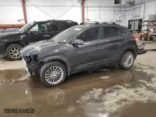 2019 Hyundai Kona SEL with VIN KM8K2CAA0KU386003, listed as a Copart auction lot 46114045 with 81,875 mi miles and Salvage Title. Bid and sale history available at carsss.com. Image 1.