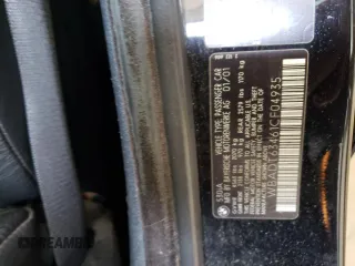2001 BMW 5 Series 530iA with VIN WBADT63461CF04935, listed as a Copart auction lot 61252214 with 186,050 mi miles and Salvage Title. Bid and sale history available at carsss.com. Image 13.