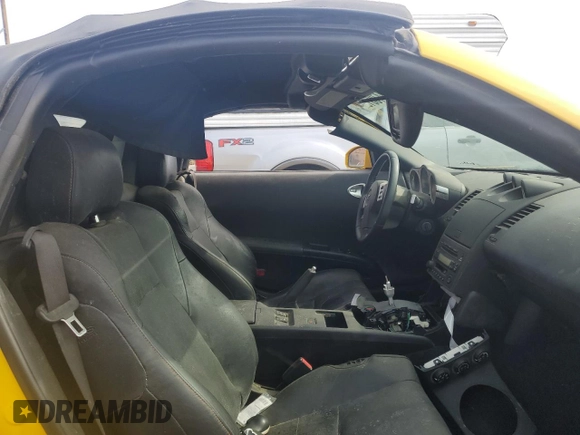2005 Nissan 350Z Touring with VIN JN1AZ36A25M759523, listed as a Copart auction lot 43478515 with 140,771 mi miles and Salvage Title. Bid and sale history available at carsss.com. Image 10.