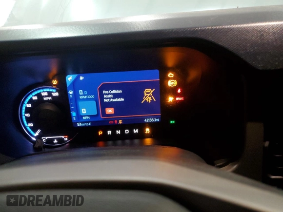 2021 Ford Bronco с VIN 1FMEE5BP2MLA78441, выставлен на аукционе Copart как лот 80878314 с пробегом 42 136 миль миль и Списание • Salvage title. История ставок и продаж доступна на DreamBid. Изображение 9.