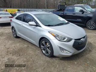 2014 Hyundai Elantra z VIN KMHDH6AH3EU026718, wystawiony jako IAAI lot #41721610 z przebiegiem 109 338 mil mil oraz . Historia ofert i sprzedaży dostępna na DreamBid. Obrazek 1.