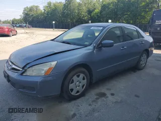 2007 Honda Accord LX с VIN 1HGCM56407A164993, выставлен на аукционе Copart как лот 66999605 с пробегом 109 408 миль миль и Чистый • Clean title. История ставок и продаж доступна на DreamBid. Изображение 1.