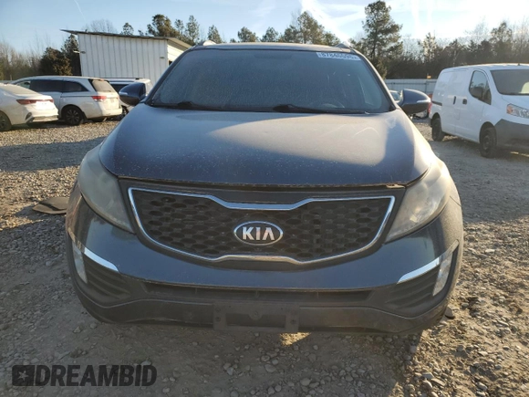 2013 Kia Sportage SX with VIN KNDPCCA61D7511496, listed as a Copart auction lot 87846595 with 171,733 mi miles and Salvage Title. Bid and sale history available at carsss.com. Image 5.