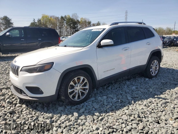 2019 Jeep Cherokee Latitude with VIN 1C4PJLCB8KD173609, listed as a Copart auction lot 51181925 with 77,260 mi miles and Salvage Title. Bid and sale history available at DreamBid. Image 1.