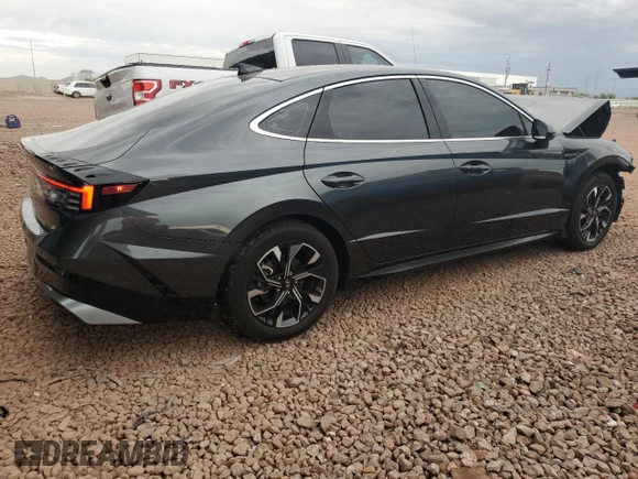 2024 Hyundai Sonata SEL с VIN KMHL64JA6RA401131, выставлен на аукционе Copart как лот 55898425 с пробегом 9 498 миль миль и Списание • Salvage title. История ставок и продаж доступна на DreamBid. Изображение 3.