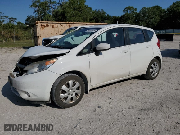 2015 Nissan Note S Plus с VIN 3N1CE2CP0FL448370, выставлен на аукционе Copart как лот 56668905 с пробегом 80 795 миль миль и Списание • Salvage title. История ставок и продаж доступна на DreamBid. Изображение 1.