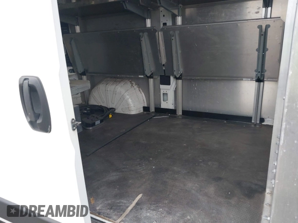 2015 Ram ProMaster Cargo with VIN 3C6TRVCG2FE503156, listed as a IAAI auction lot 42081368 with 19,334 mi miles and . Bid and sale history available at DreamBid. Image 8.