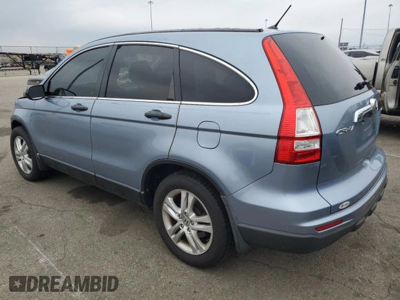 2011 Honda CR-V EX with VIN 3CZRE4H56BG702803, listed as a Copart auction lot 52568885 with 202,756 mi miles and Salvage Title. Bid and sale history available at carsss.com. Image 2.