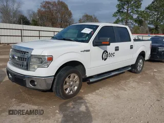 2014 Ford F-150 XL with VIN 1FTFW1CF9EKD01702, listed as a IAAI auction lot 41447899 with 185,247 mi miles. Bid and sale history available at carsss.com. Image 17.