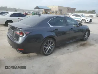 2018 Lexus GS with VIN JTHCZ1BL9JA008706, listed as a Copart auction lot 71438034 with 128,769 mi miles and Salvage Title. Bid and sale history available at carsss.com. Image 3.