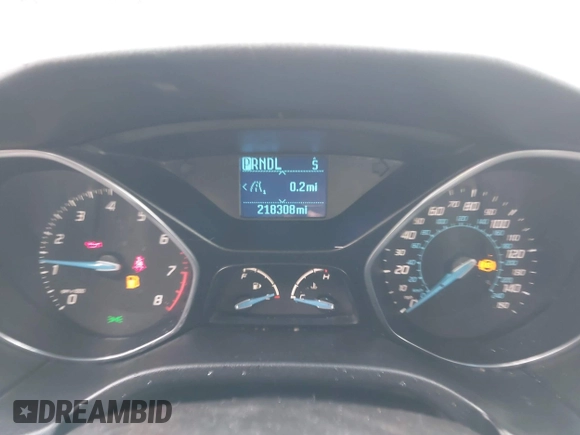 2012 Ford Focus SE with VIN 1FAHP3F24CL217777, listed as a IAAI auction lot 41831391 with 218,308 mi miles. Bid and sale history available at carsss.com. Image 7.