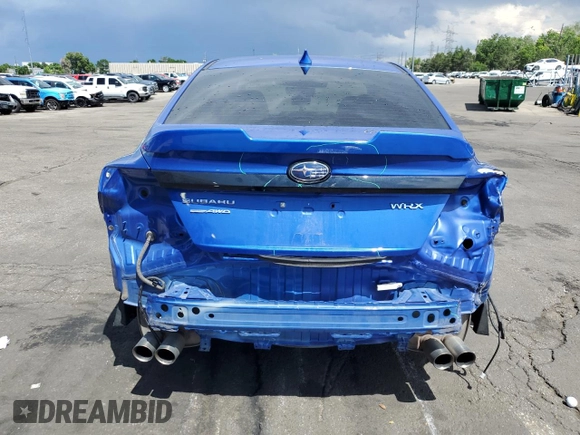 2022 Subaru WRX Premium with VIN JF1VBAH60N8014994, listed as a Copart auction lot 58999515 with 24,375 mi miles and Salvage title. Bid and sale history available at DreamBid. Image 6.
