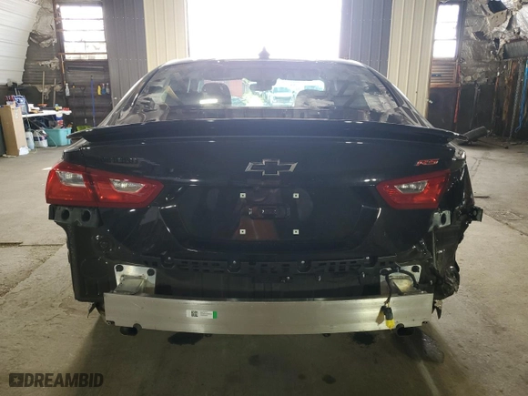 2024 Chevrolet Malibu RS with VIN 1G1ZG5ST2RF176607, listed as a Copart auction lot 73994474 with 827 mi miles and Salvage Title. Bid and sale history available at carsss.com. Image 6.