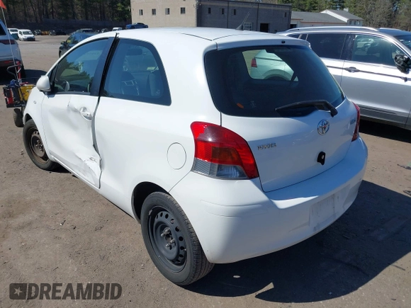 2011 Toyota Yaris with VIN JTDJT4K30B5339454, listed as a IAAI auction lot 41977912 with 206,707 mi miles. Bid and sale history available at carsss.com. Image 3.