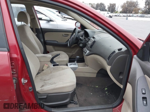2009 Hyundai Elantra SE with VIN KMHDU46D19U751813, listed as a IAAI auction lot 42161925 with 158,288 mi miles and . Bid and sale history available at DreamBid. Image 5.