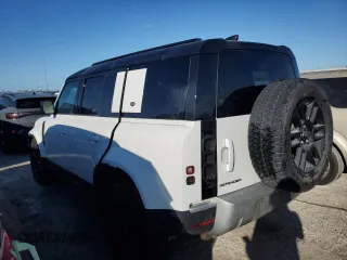 2021 Land Rover Defender with VIN SALEKERX3M2038595, listed as a Copart auction lot 75156244 with 42,974 mi miles and Salvage title. Bid and sale history available at DreamBid. Image 2.