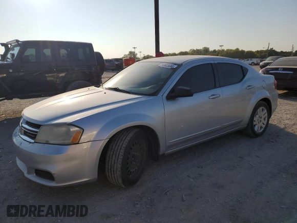 2012 Dodge Avenger SE with VIN 1C3CDZAG2CN309465, listed as a Copart auction lot 71362834 with 228,111 mi miles and Non Repairable. Bid and sale history available at DreamBid. Image 1.
