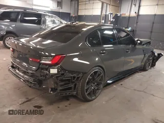 2023 BMW M3 Competition xDrive with VIN WBS43AY08PFP63435, listed as a IAAI auction lot 42136588 with 25,790 mi miles and . Bid and sale history available at DreamBid. Image 4.