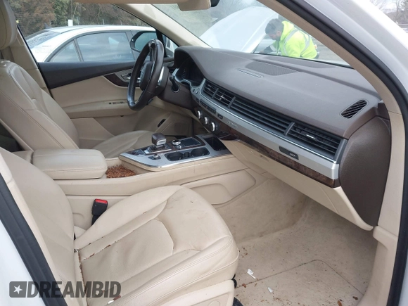 2019 Audi Q7 Premium Plus with VIN WA1LHAF79KD033844, listed as a IAAI auction lot 41431801 with 108,165 mi miles and . Bid and sale history available at DreamBid. Image 5.