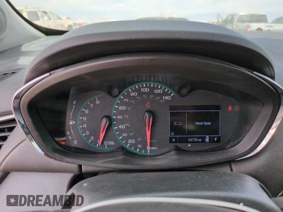 2020 Chevrolet Trax LT with VIN KL7CJPSB9LB038110, listed as a Copart auction lot 60111125 with 54,710 mi miles and Salvage title. Bid and sale history available at DreamBid. Image 9.