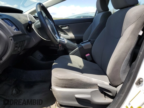 2013 Toyota Prius One with VIN JTDKN3DU4D5692524, listed as a Copart auction lot 66144315 with 259,467 mi miles and Clean title. Bid and sale history available at DreamBid. Image 7.