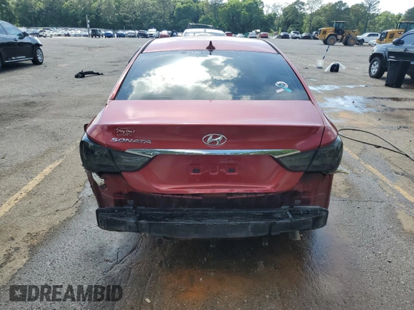 2013 Hyundai Sonata GLS with VIN 5NPEB4AC9DH674107, listed as a Copart auction lot 55487335 with 150,210 mi miles and Salvage title. Bid and sale history available at DreamBid. Image 6.