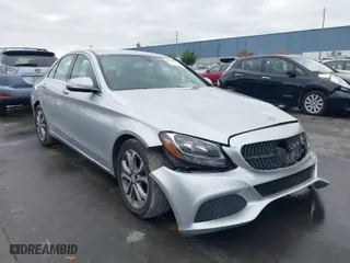 2015 Mercedes-Benz C-Class C 300 with VIN 55SWF4JB0FU094227, listed as a IAAI auction lot 41043240 with 99,337 mi miles. Bid and sale history available at carsss.com. Image 1.