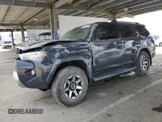 2024 Toyota 4Runner TRD Off Road with VIN JTERU5JR2R6295940, listed as a Copart auction lot 53210225 with 11,593 mi miles and Salvage title. Bid and sale history available at DreamBid. Image 1.
