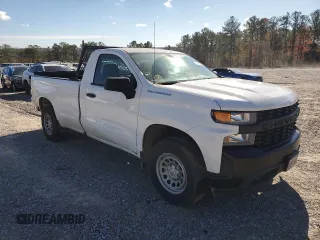2021 Chevrolet Silverado 1500 Work Truck with VIN 3GCNWAEH7MG171743, listed as a Copart auction lot 80291414 with 46,718 mi miles and Clean Title. Bid and sale history available at carsss.com. Image 4.