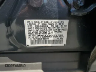 2005 Acura MDX Touring with VIN 2HNYD18825H553284, listed as a Copart auction lot 55812444 with 240,151 mi miles and Salvage Title. Bid and sale history available at carsss.com. Image 12.