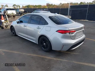 2020 Toyota Corolla L with VIN 5YFDPRAEXLP024439, listed as a IAAI auction lot 40974525 with 75,481 mi miles. Bid and sale history available at carsss.com. Image 3.