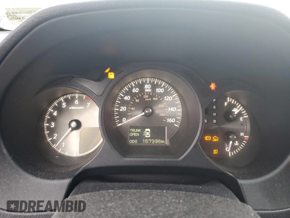2008 Lexus GS 350 with VIN JTHCE96S980017417, listed as a Copart auction lot 71575074 with 157,336 mi miles and Salvage Title. Bid and sale history available at carsss.com. Image 9.