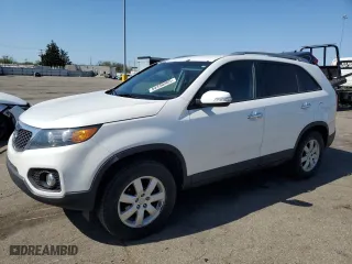 2013 Kia Sorento LX with VIN 5XYKT4A66DG350632, listed as a Copart auction lot 54330265 with 166,433 mi miles and Clean Title. Bid and sale history available at carsss.com. Image 1.