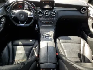 2019 Mercedes-Benz GLC 300 with VIN WDC0G4KB4KV195778, listed as a Copart auction lot 61742345 with 134,181 mi miles and Salvage title. Bid and sale history available at DreamBid. Image 8.