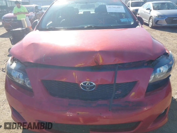 2010 Toyota Corolla with VIN 2T1BU4EE9AC467837, listed as a IAAI auction lot 42782407 with 40,559 mi miles and . Bid and sale history available at DreamBid. Image 6.