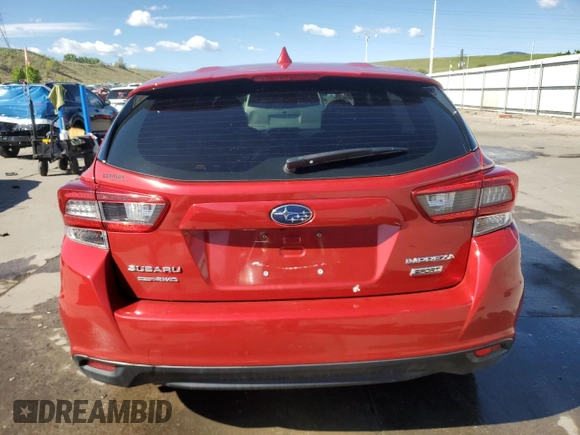 2020 Subaru Impreza Special Sports with VIN 4S3GTAJ66L1700165, listed as a Copart auction lot 57432505 with 25,705 mi miles and Salvage title. Bid and sale history available at DreamBid. Image 6.