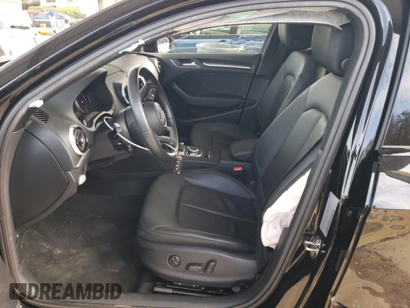2020 Audi A3 Sedan Premium with VIN WAUAUGFF8LA000837, listed as a Copart auction lot 46434874 with 15,683 mi miles. Bid and sale history available at carsss.com. Image 7.