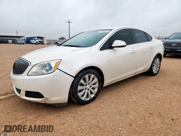 2016 Buick Verano with VIN 1G4PP5SK3G4129709, listed as a Copart auction lot 63156285 with 132,182 mi miles and Salvage title. Bid and sale history available at DreamBid. Image 1.