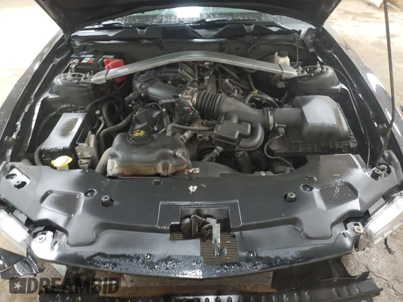 2012 Ford Mustang V6 with VIN 1ZVBP8EM7C5203504, listed as a Copart auction lot 52130465 with 134,394 mi miles and Clean Title. Bid and sale history available at carsss.com. Image 11.