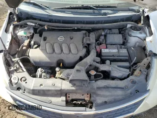 2007 Nissan Versa 1.8 S with VIN 3N1BC13E27L378429, listed as a Copart auction lot 48575995 with 92,504 mi miles and Salvage Title. Bid and sale history available at carsss.com. Image 13.