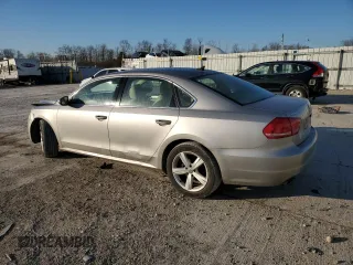 2012 Volkswagen Passat SE with VIN 1VWBP7A34CC050129, listed as a Copart auction lot 48500375 with 143,109 mi miles and Salvage Title. Bid and sale history available at carsss.com. Image 2.