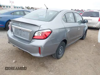 2022 Mitsubishi Mirage ES with VIN ML32FUFJXNHF07193, listed as a IAAI auction lot 42173895 with 23,863 mi miles and . Bid and sale history available at DreamBid. Image 4.