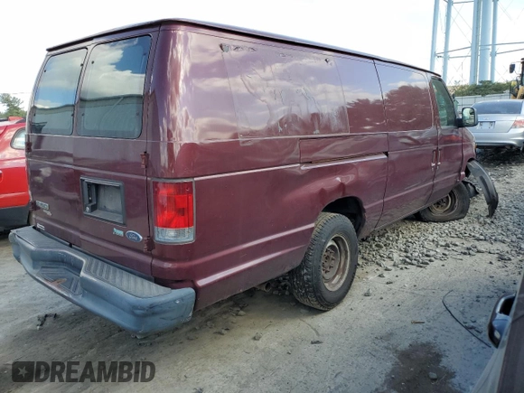 2011 Ford Econoline Cargo Commercial with VIN 1FTNS1EW1BDA37704, listed as a Copart auction lot 72508044 with 268,917 mi miles and Salvage Title. Bid and sale history available at carsss.com. Image 3.