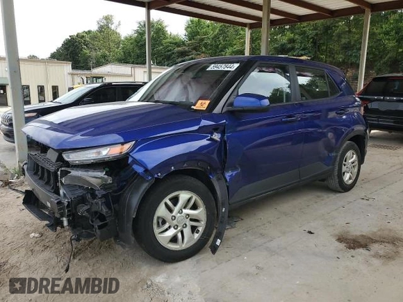 2023 Hyundai Venue SE with VIN KMHRB8A35PU225957, listed as a Copart auction lot 84863704 with 23,872 mi miles and Salvage Title. Bid and sale history available at DreamBid. Image 1.
